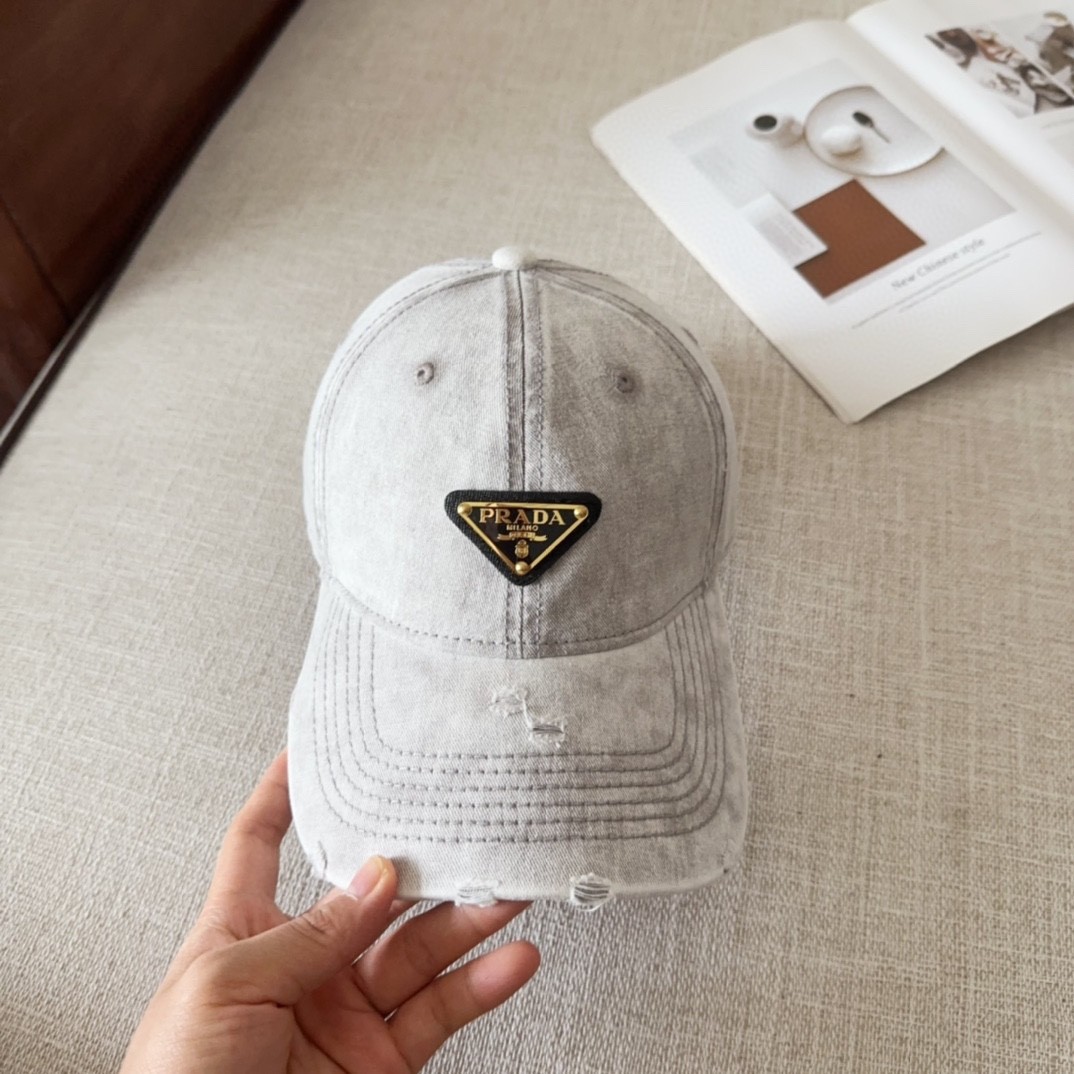 [#4809] Pra*a baseball cap peaked ca p hat