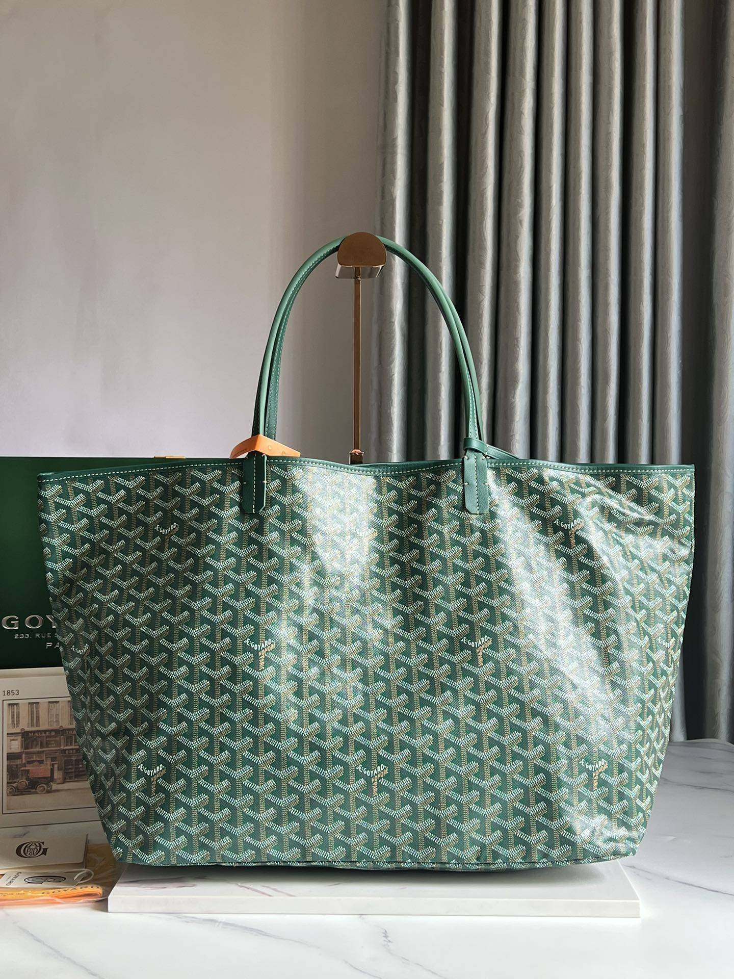 G09ard Saint L0vis GM special painted Dou style shopping bag