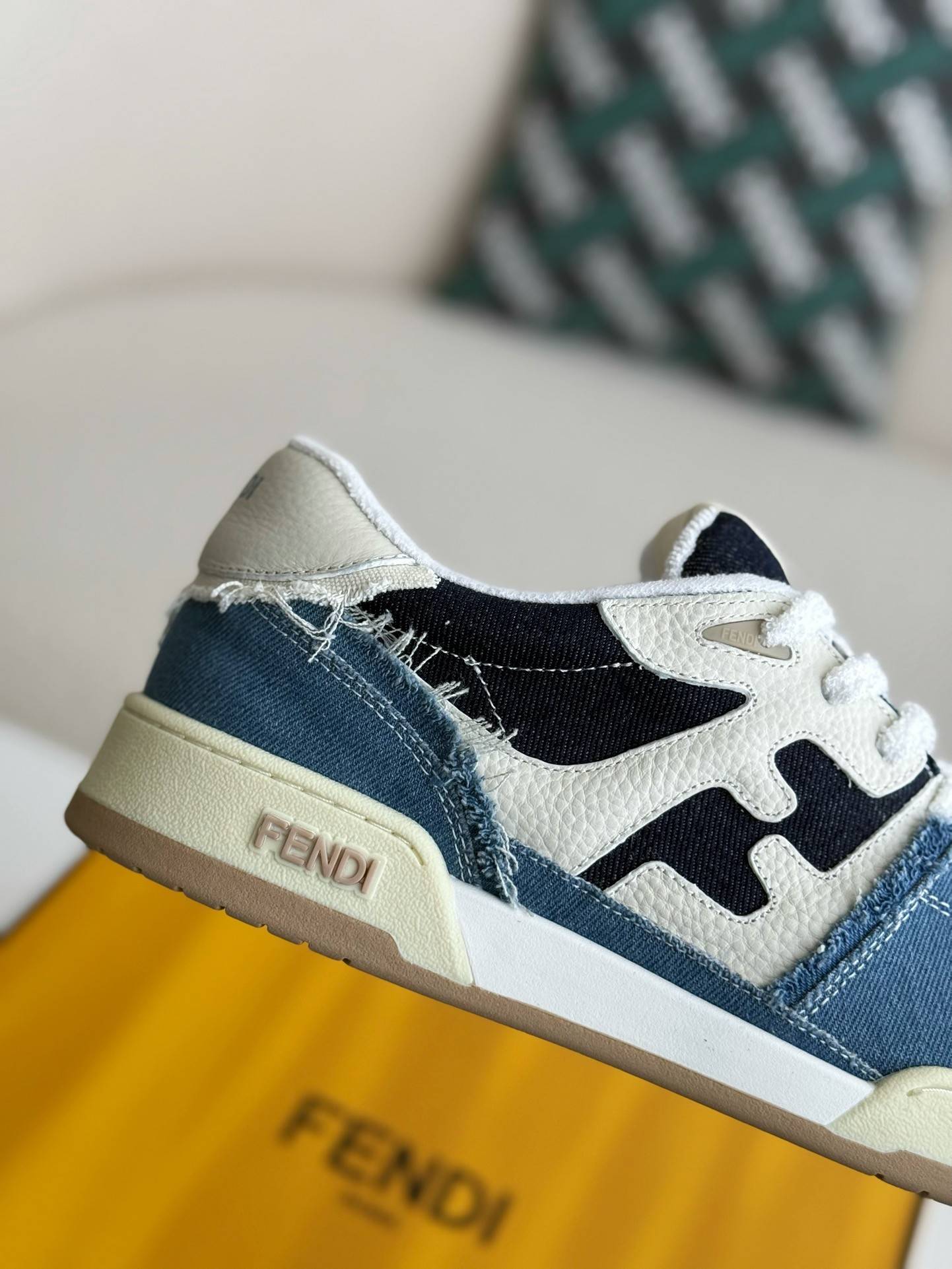 F**di Low-top denim shoes
