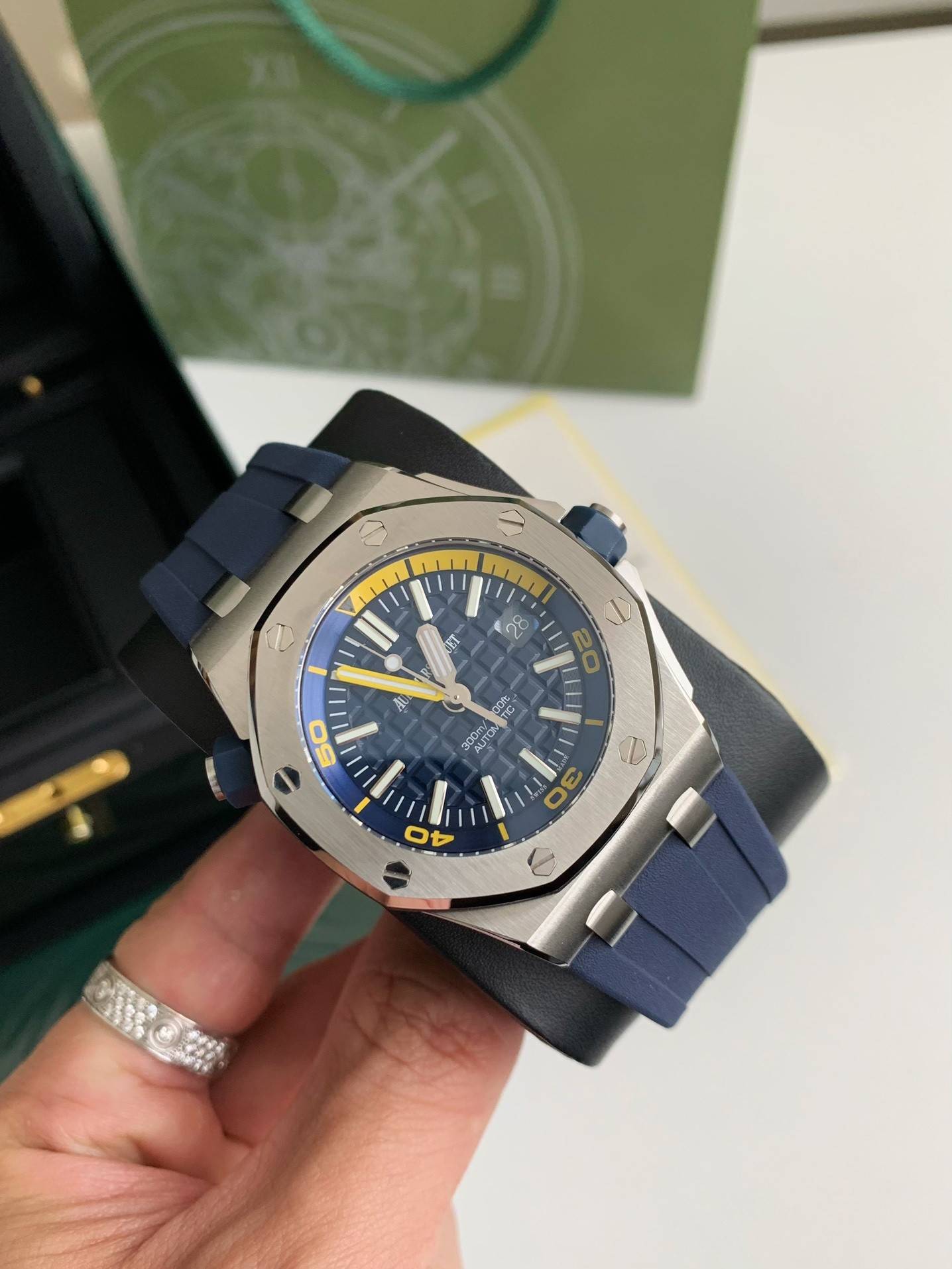 Audemars P1g*et Royal Oak Offshore series mechanical men’s Watch V 8 version, Color series