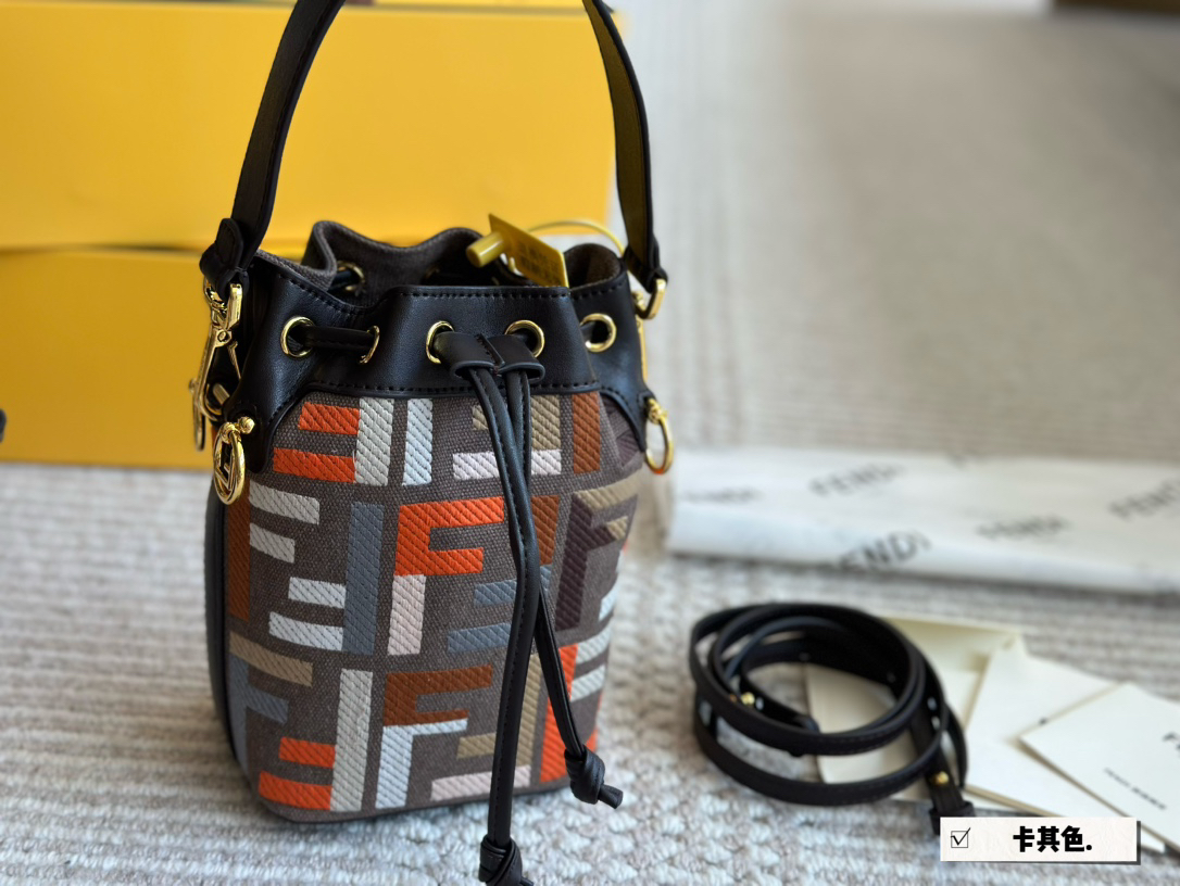 F**di Mon Tresor Small Bucket Bag Size: 14*22cm