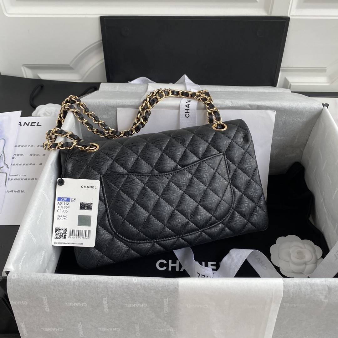 CH*ELClassic Flap Bag A01112, Top Quality,  Medium   Size: 15.5*25.5*6.5cm