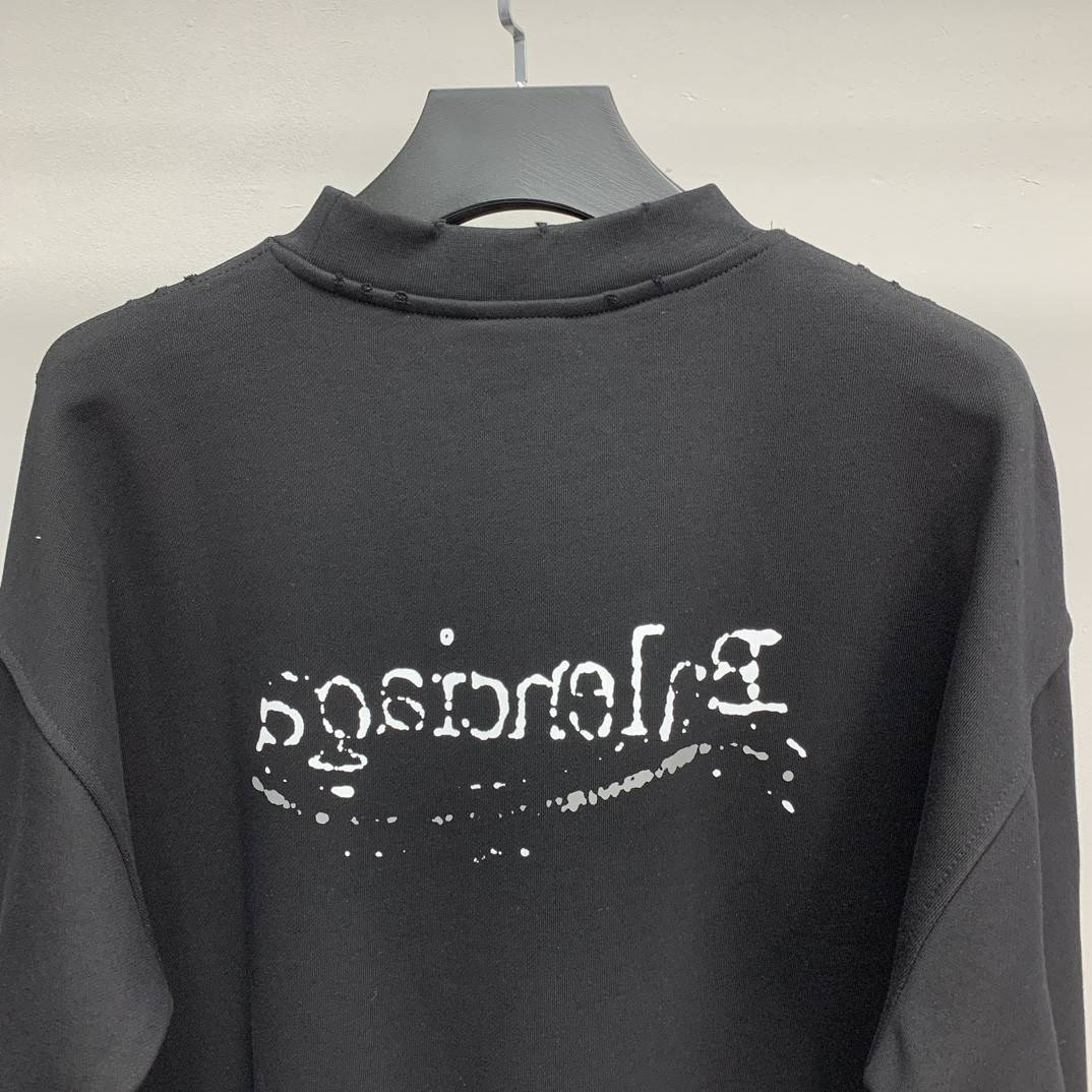 Ba1en*iaga Cola graffiti sweatshirt
