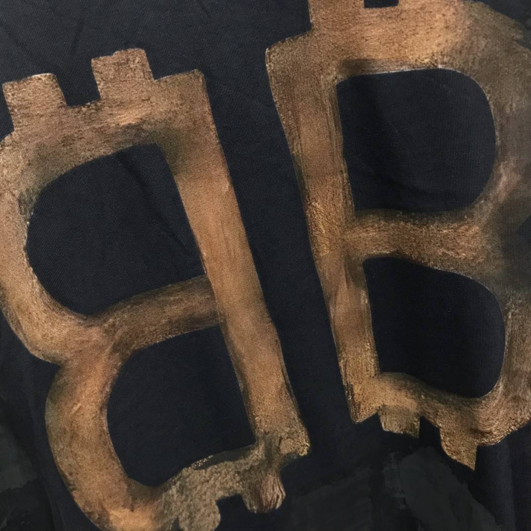 Ba1en*iaga BB Industrial Cement Painted T-Shirt