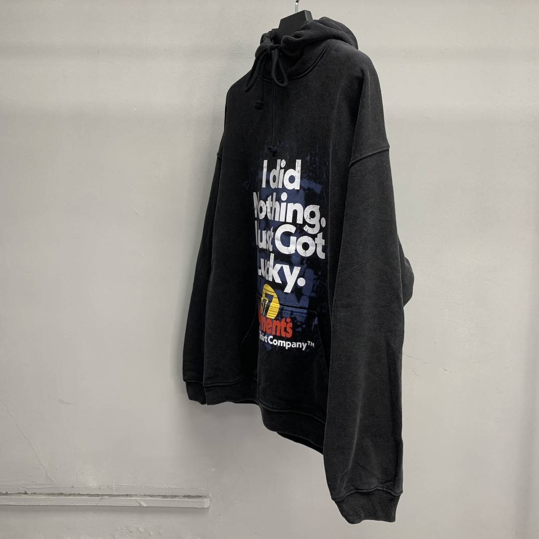 Ba1en*iaga Lucky hooded sweatshirt