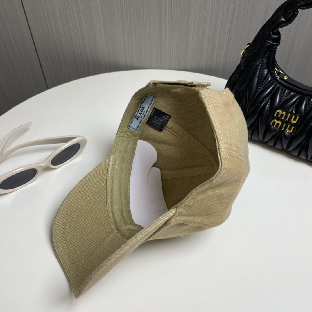 [#4806] Pra*a baseball cap peaked ca p hat