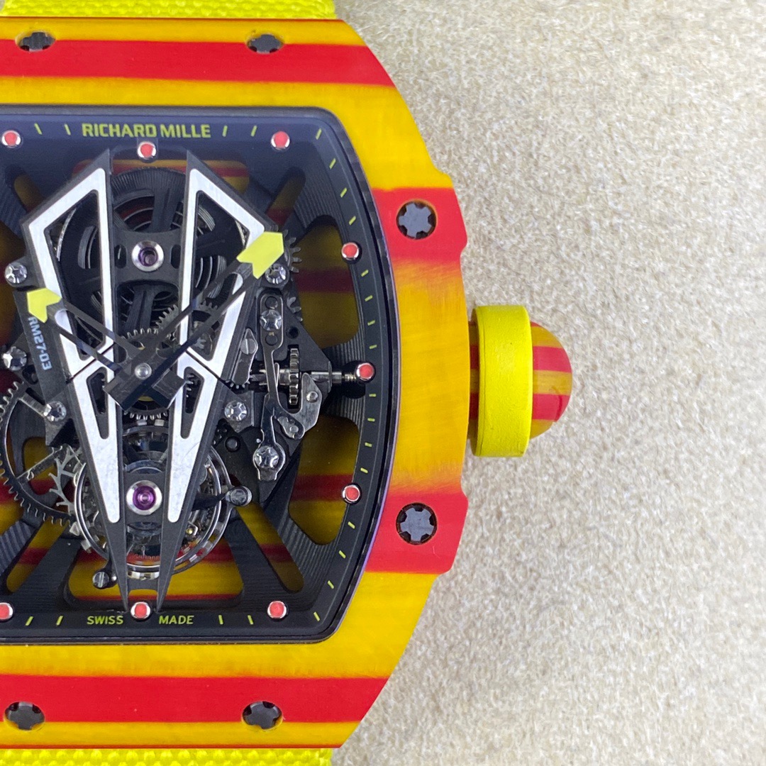 Richard Miller Spanish Bull--RM27-03 Ultra-Light Sports Tourbillon Watch