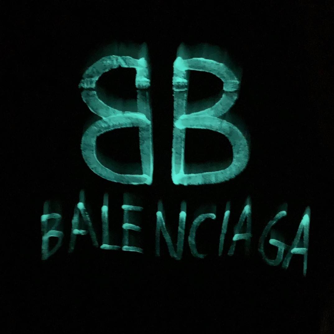 Ba1en*iaga BB letter denim jacket