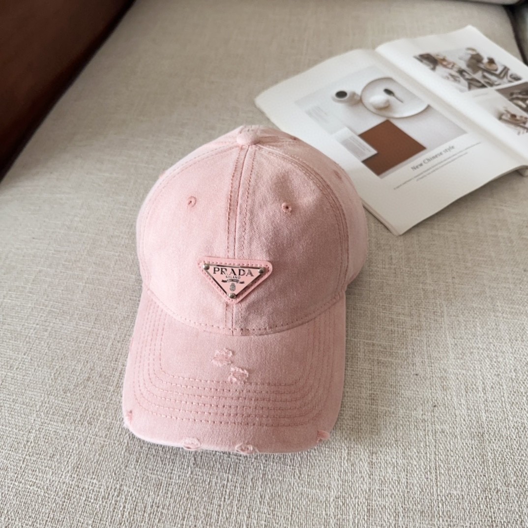[#4812] Pra*a baseball cap peaked ca p hat