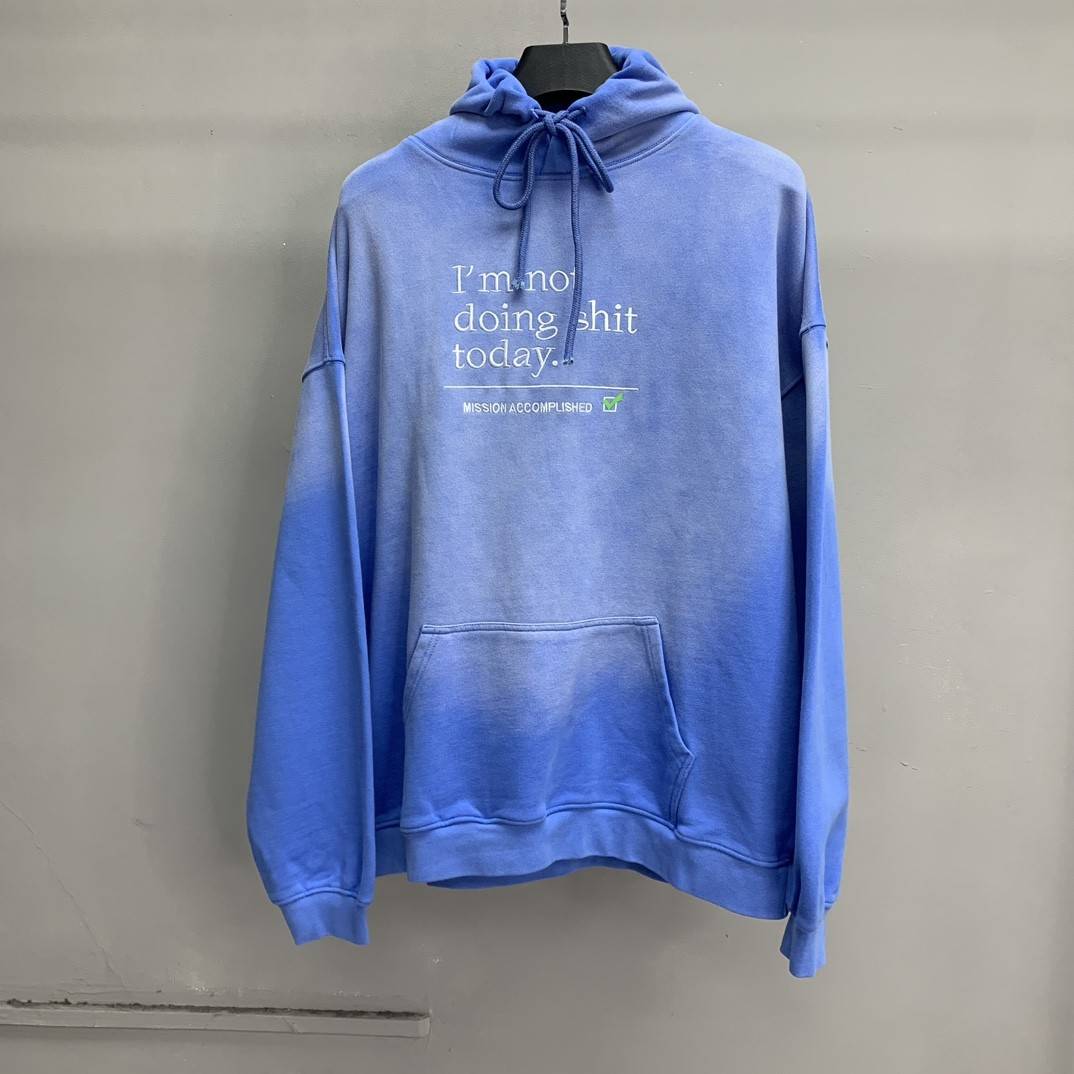Ba1en*iaga lettered washed sweatshirt