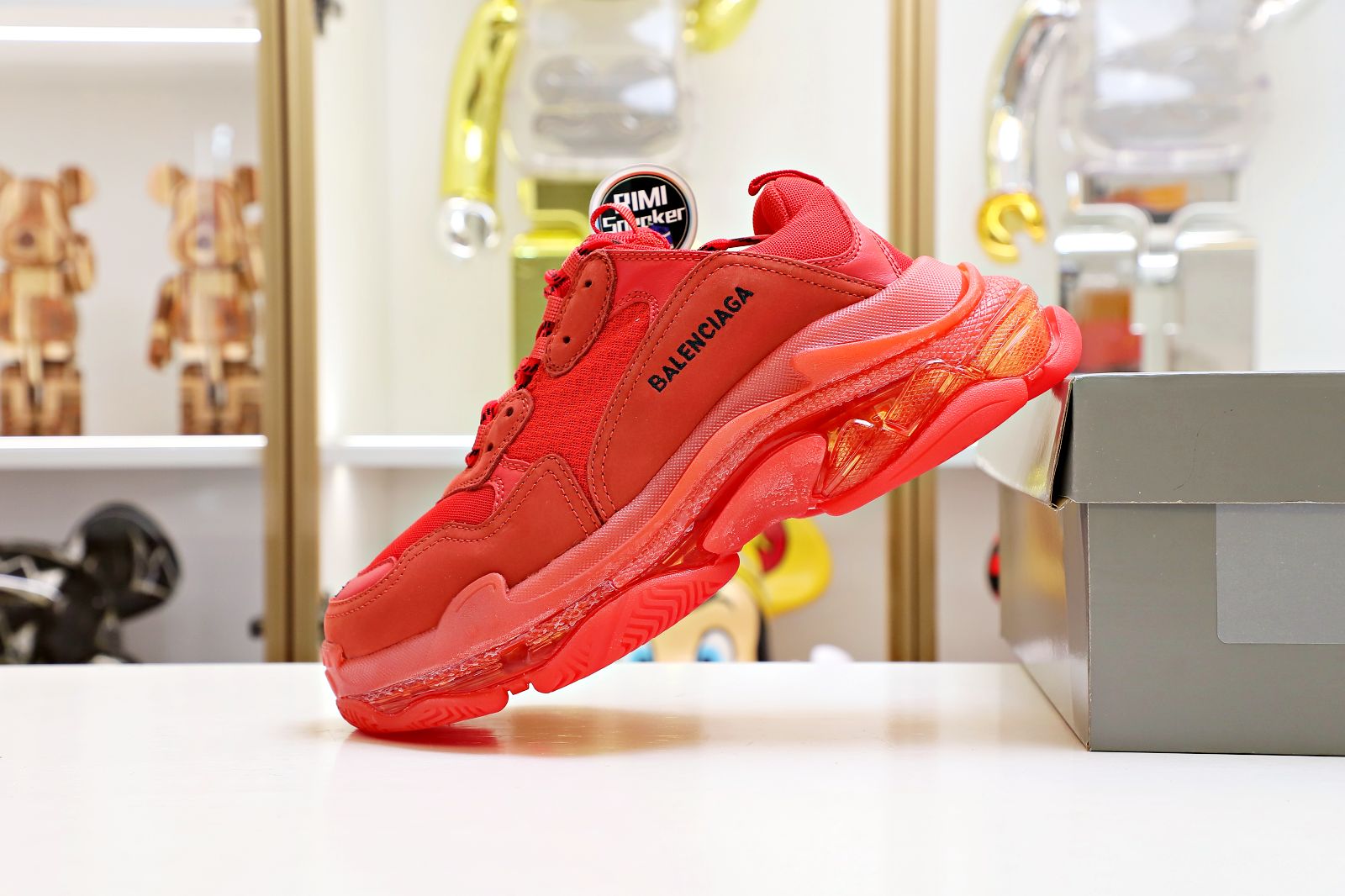 Ba1en*iaga TRIPLE S RED