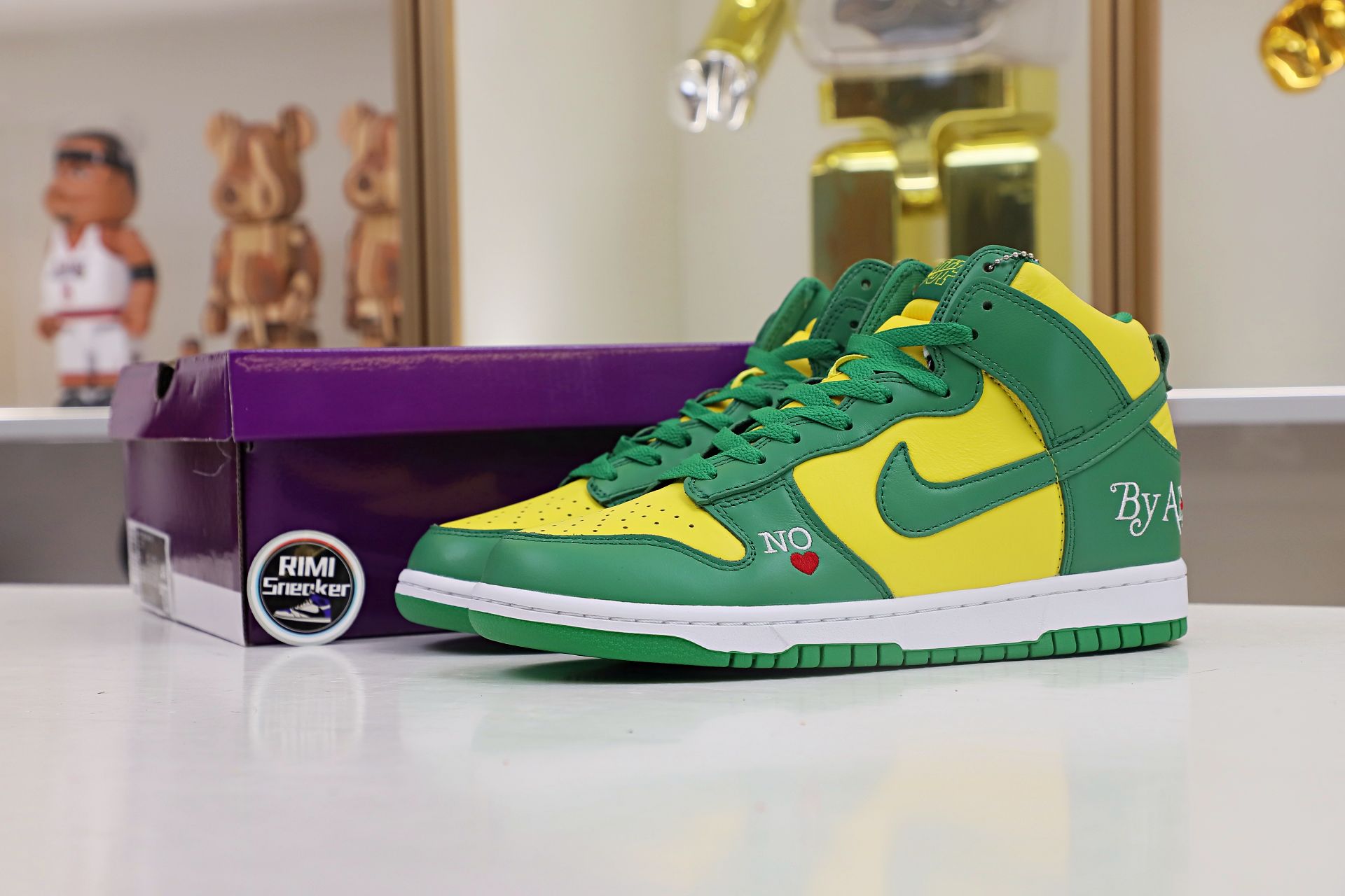DUNK HIGH Svp*me BY ANY MEANS GREEN