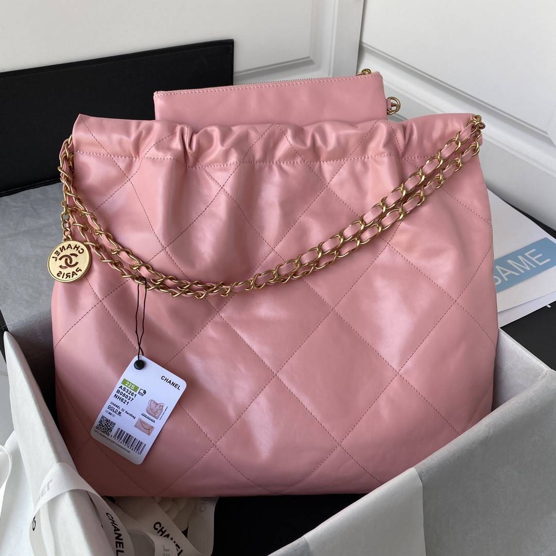 ?CH*EL2022S Hot 22 Bag Shopping Bag AS3261, Top Quality! Size:39*42*8cm