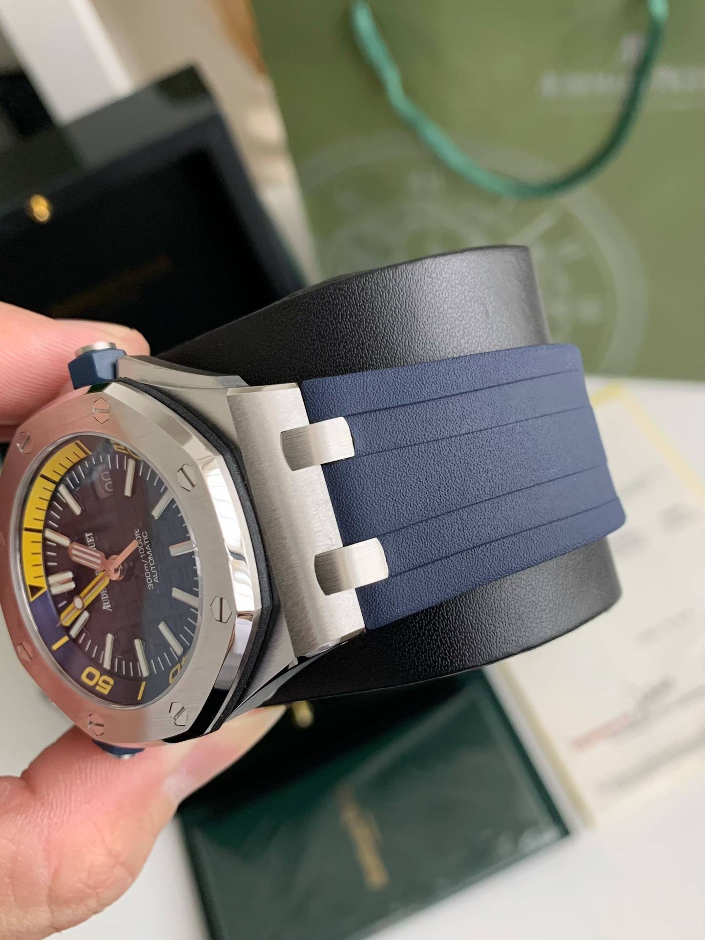 Audemars P1g*et Royal Oak Offshore series mechanical men’s Watch V 8 version, Color series