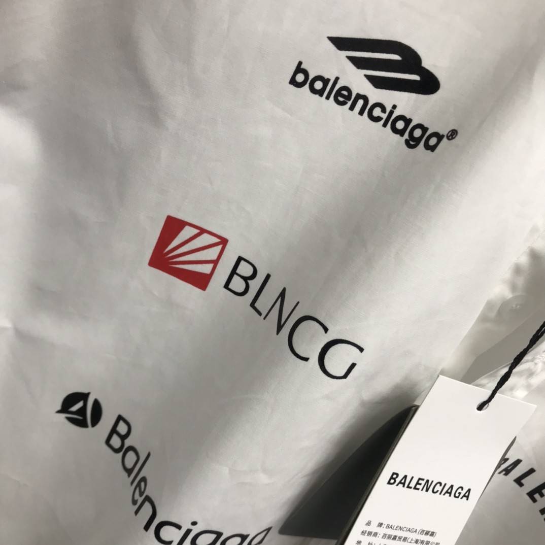 Ba1en*iaga LOGO LOGO racing style long sleeve shirt