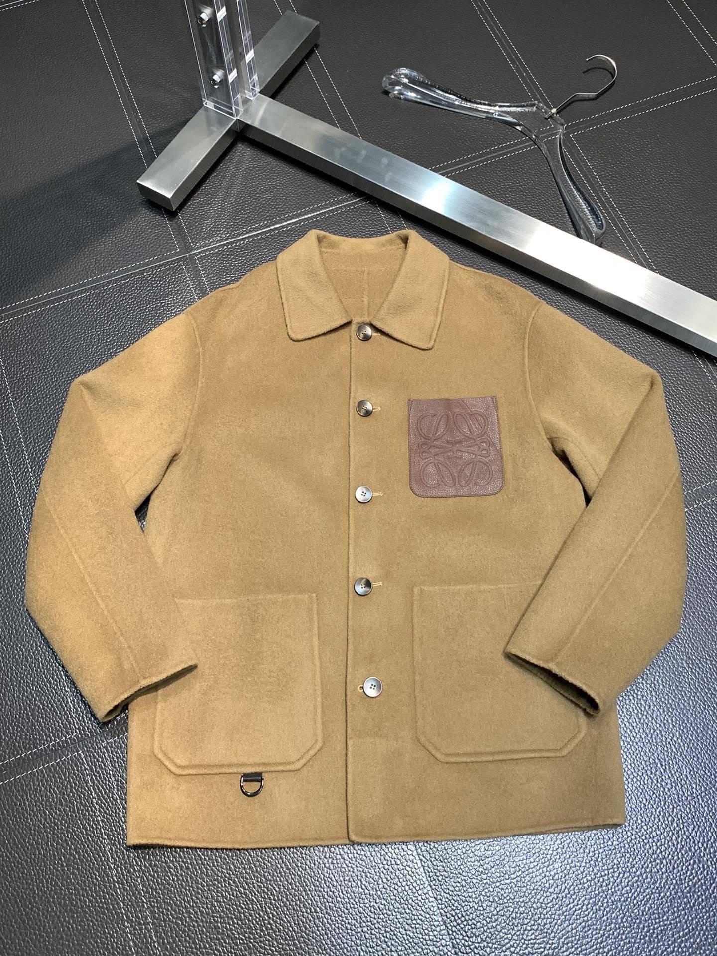 D10r men's lambswool coat
