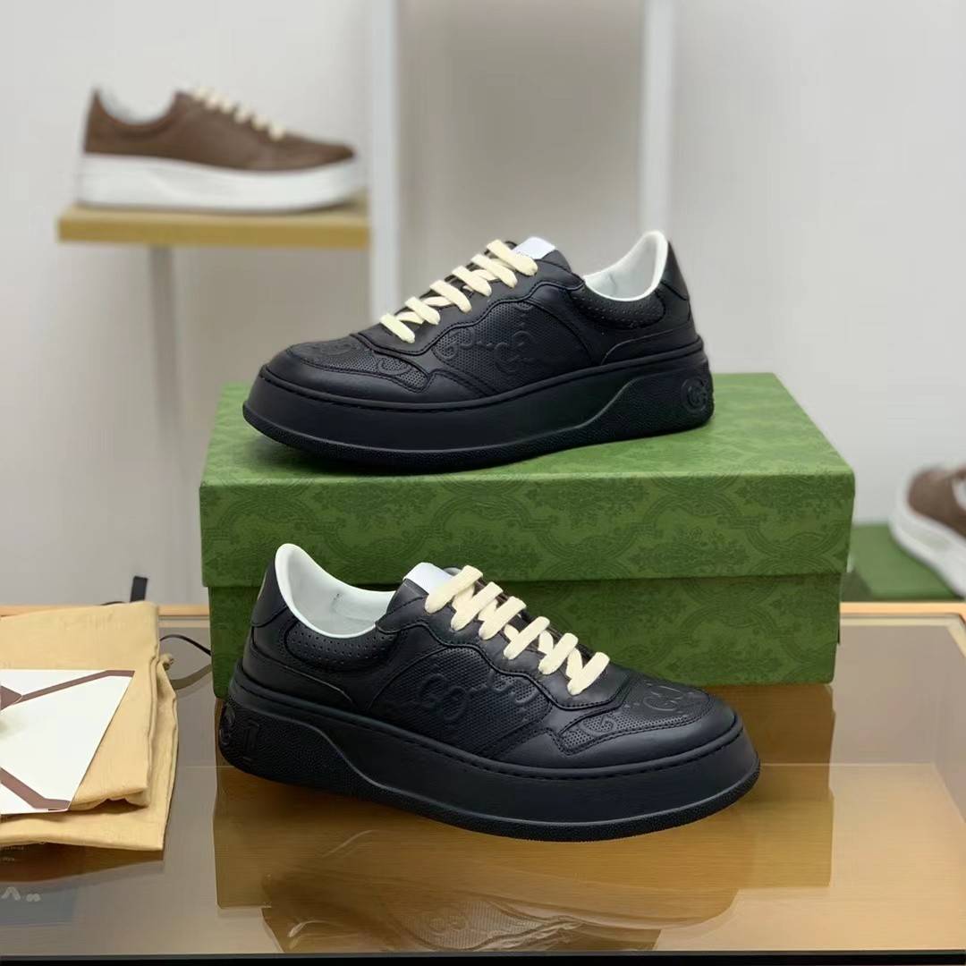 GU*Isneakers Cowhide