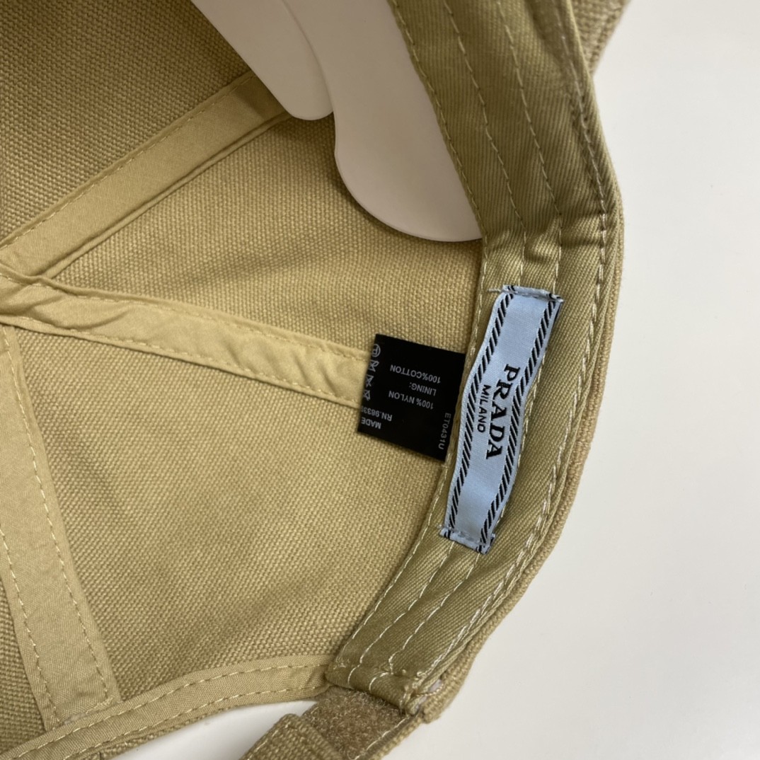 [#4806] Pra*a baseball cap peaked ca p hat
