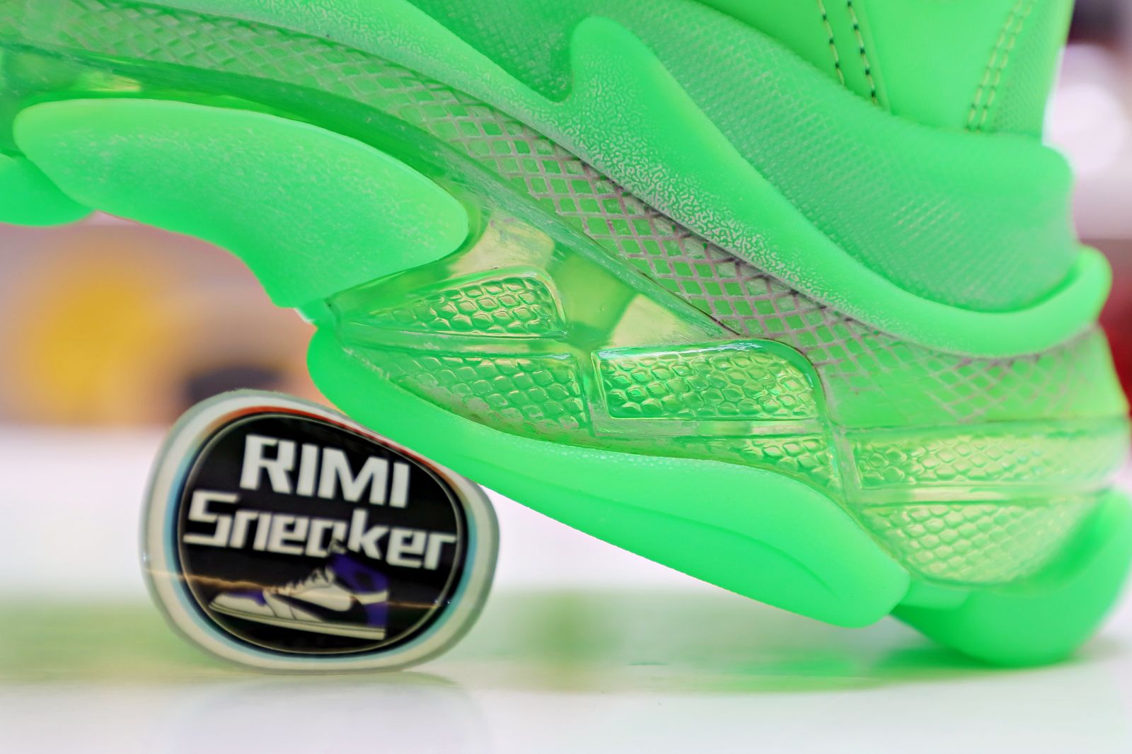 Ba1en*iaga Triple S Clear Sole green