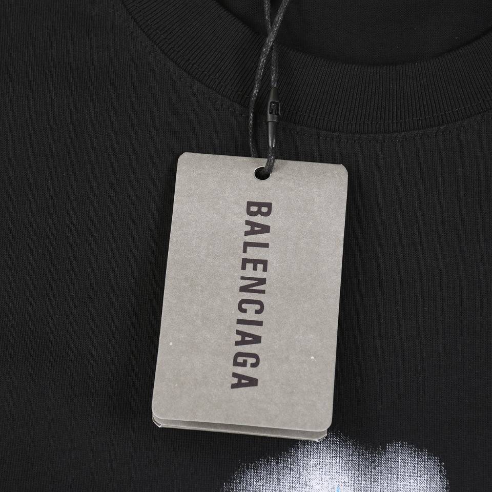 Ba1en*iaga 24s double B dot printing t-shirt