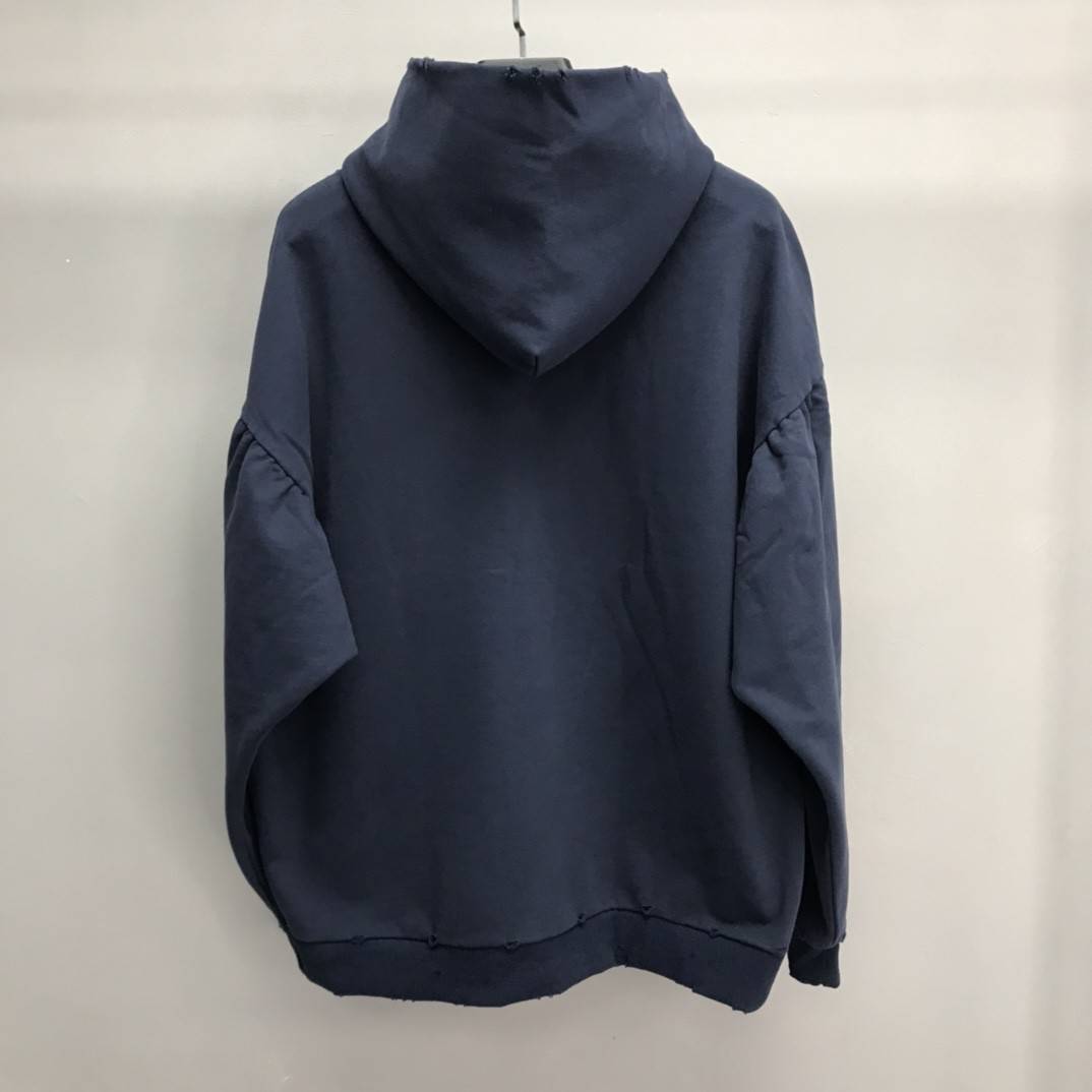 Ba1en*iaga BE NICE hooded sweatshirt