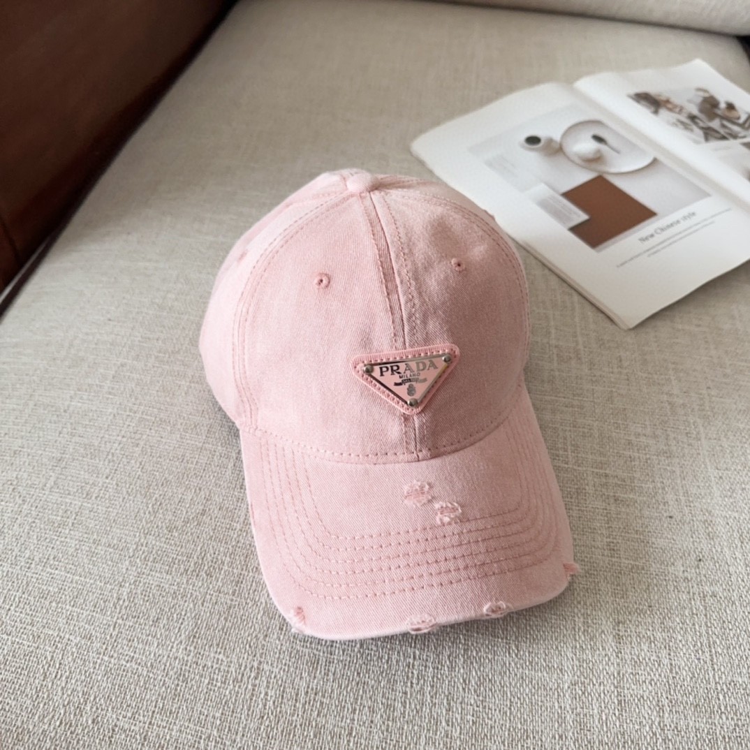 [#4812] Pra*a baseball cap peaked ca p hat