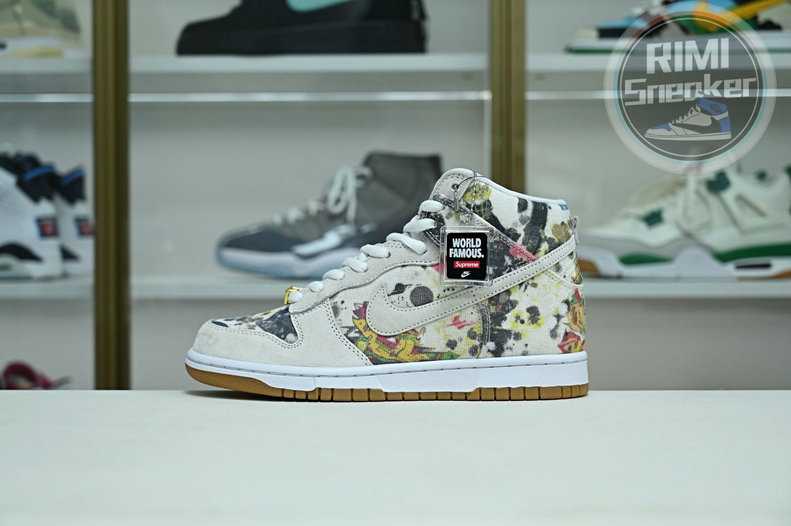 Svp*me x Nike Dunk SB High "Rammellzee"