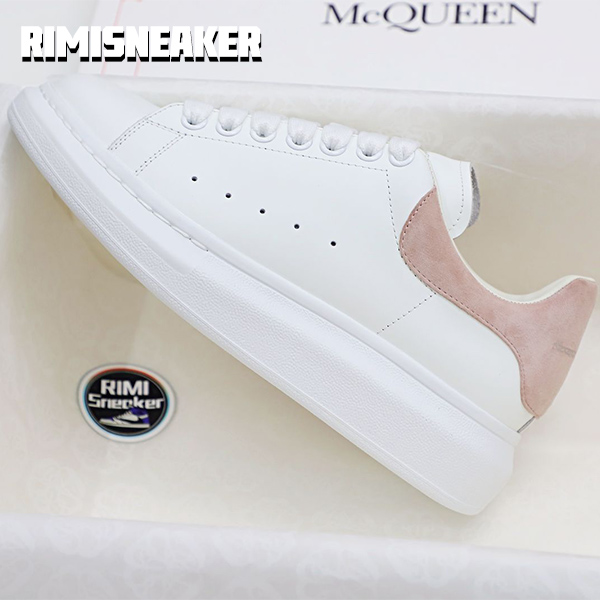 ALXNDER MC Mcqv*en PARIS PINK SUEDE HEEL