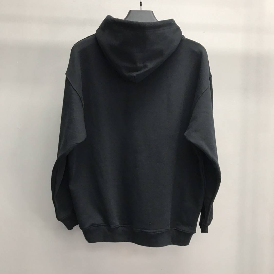 Ba1en*iaga lock hooded sweatshirt