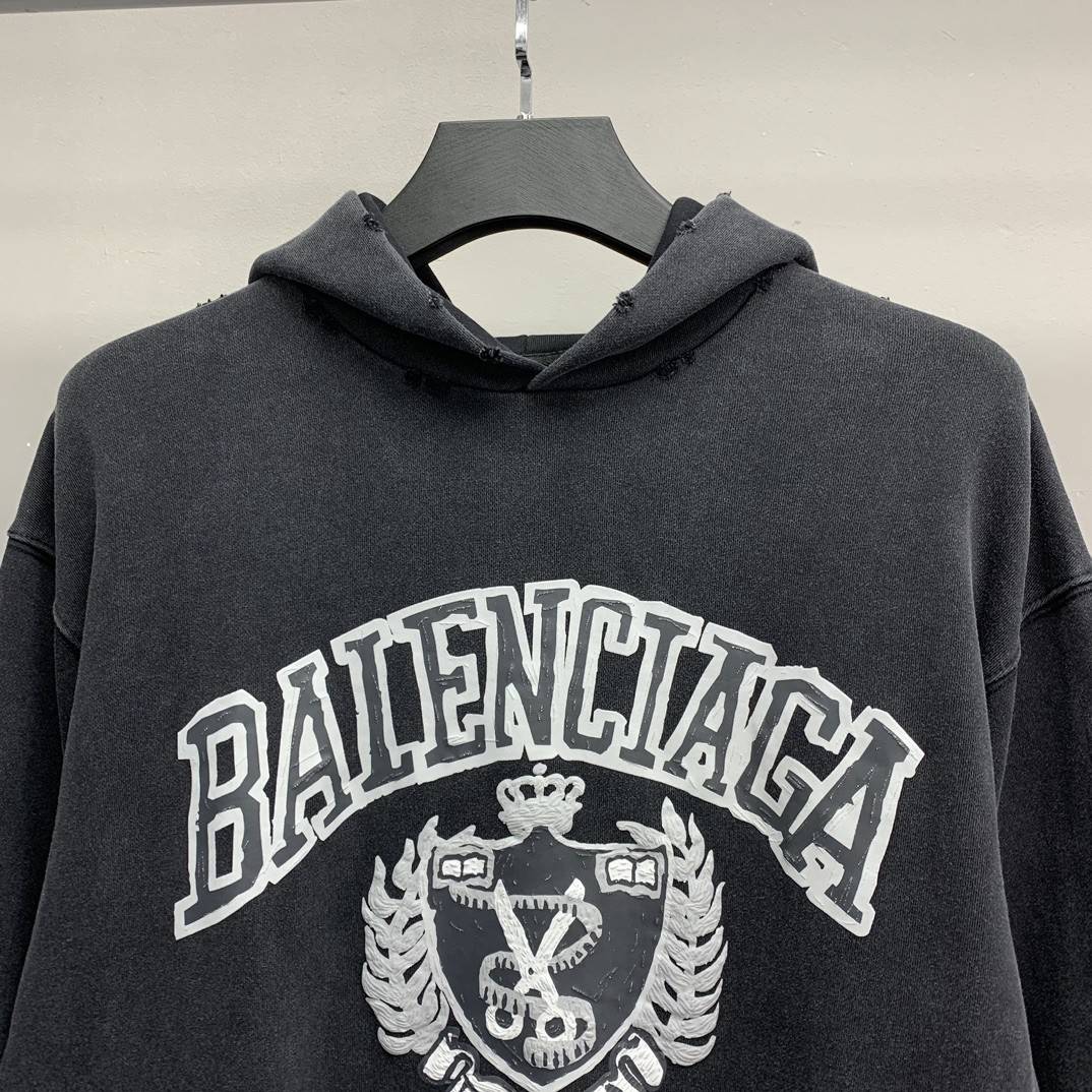 Ba1en*iaga Foam Scissors Hoodie
