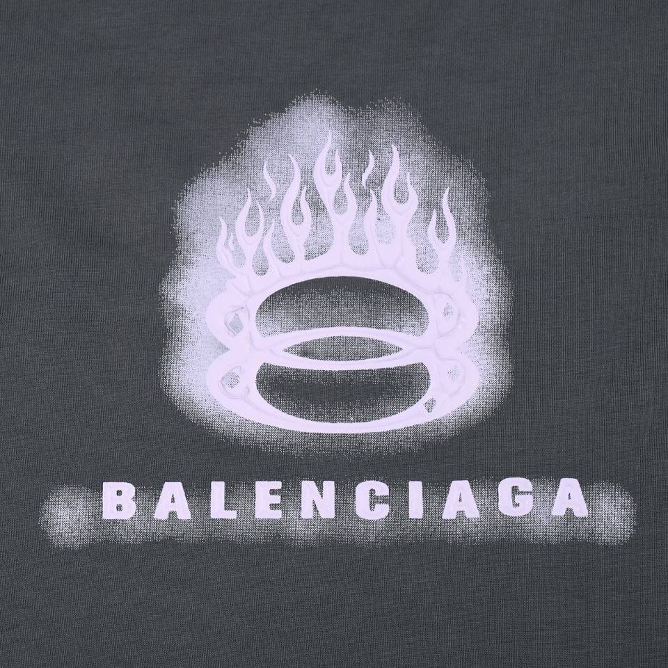 Ba1en*iaga 24s double B dot printing t-shirt
