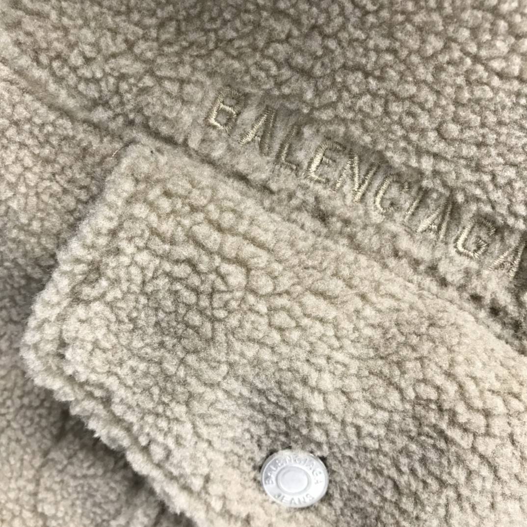 Ba1en*iaga lettered lambswool jacket
