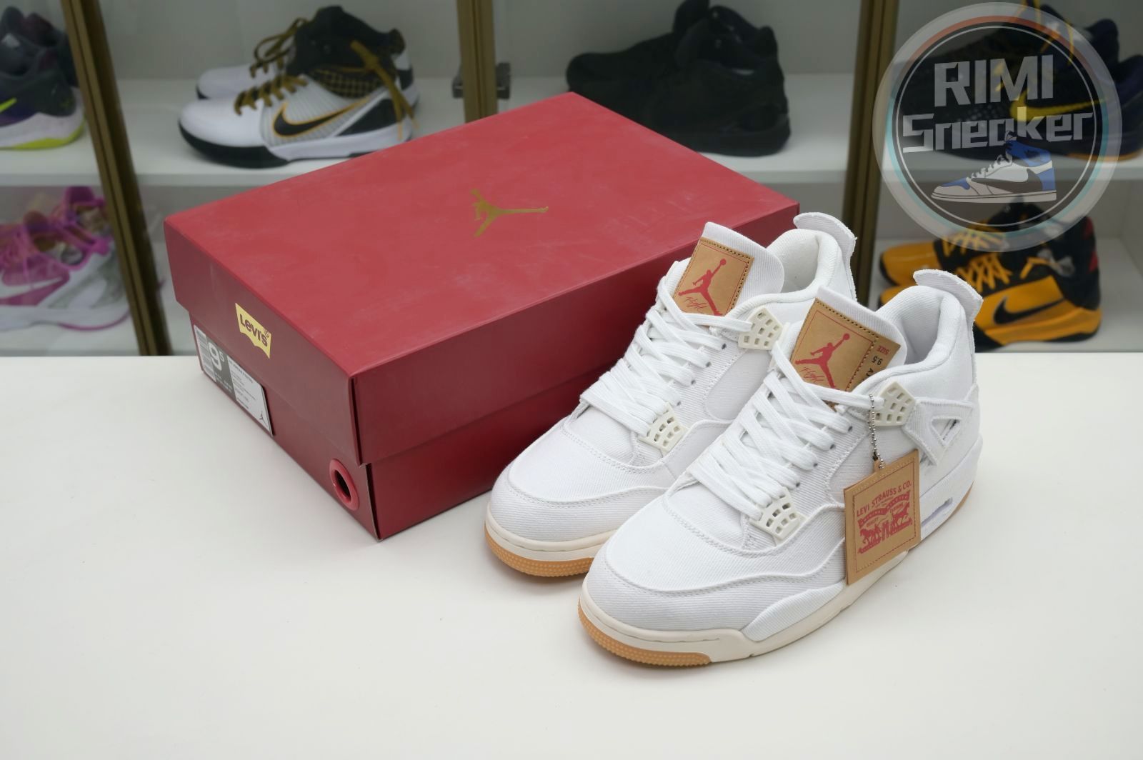 Jordan Air Jordan 4 Leu*s white (Leu*s tag)
