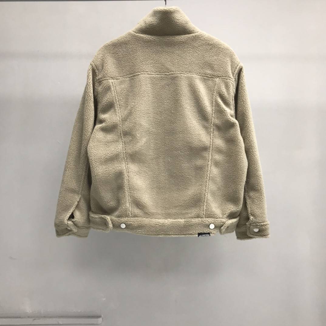 Ba1en*iaga lettered lambswool jacket