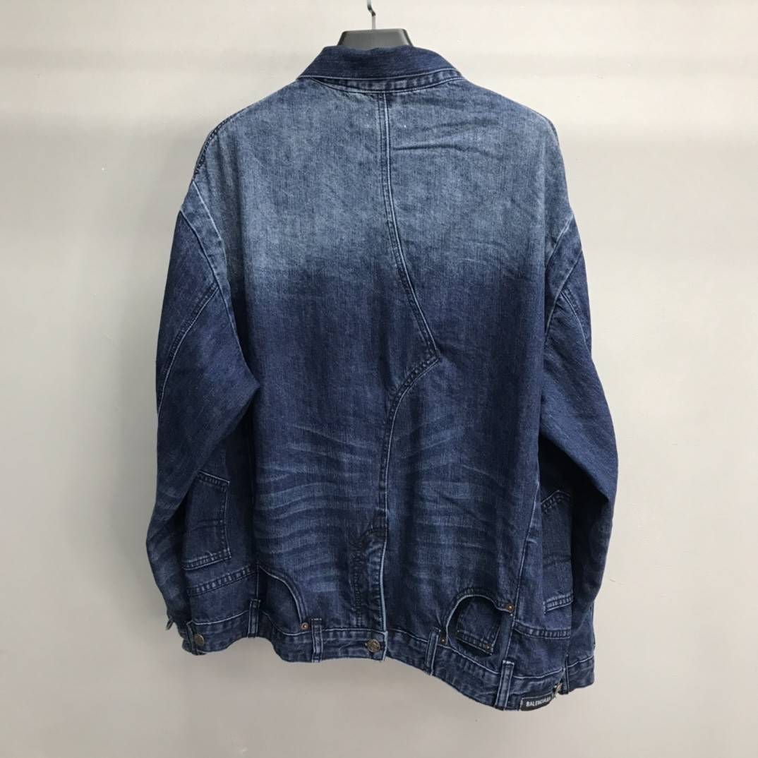 Ba1en*iaga Jean Jacket