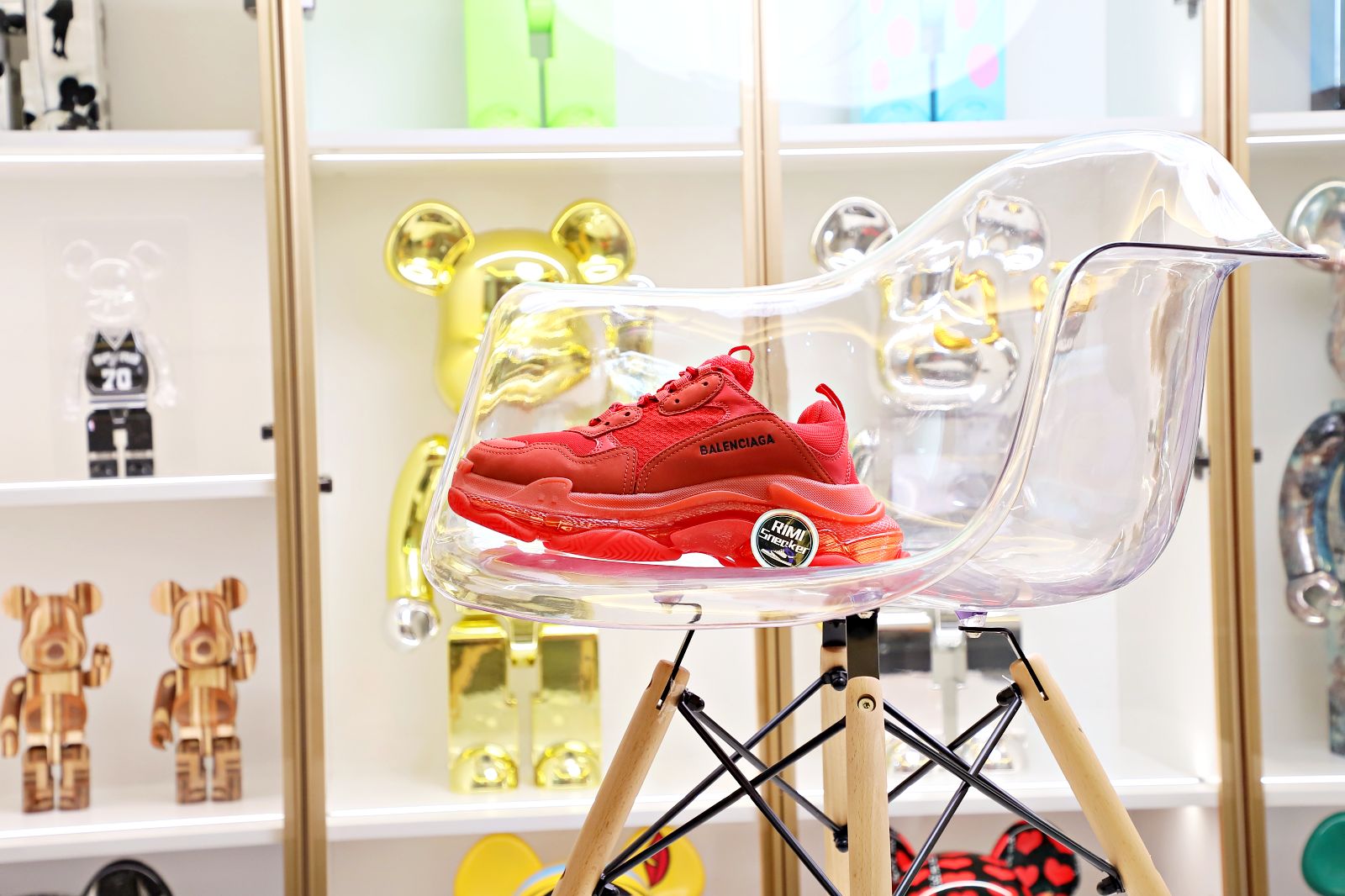 Ba1en*iaga TRIPLE S RED