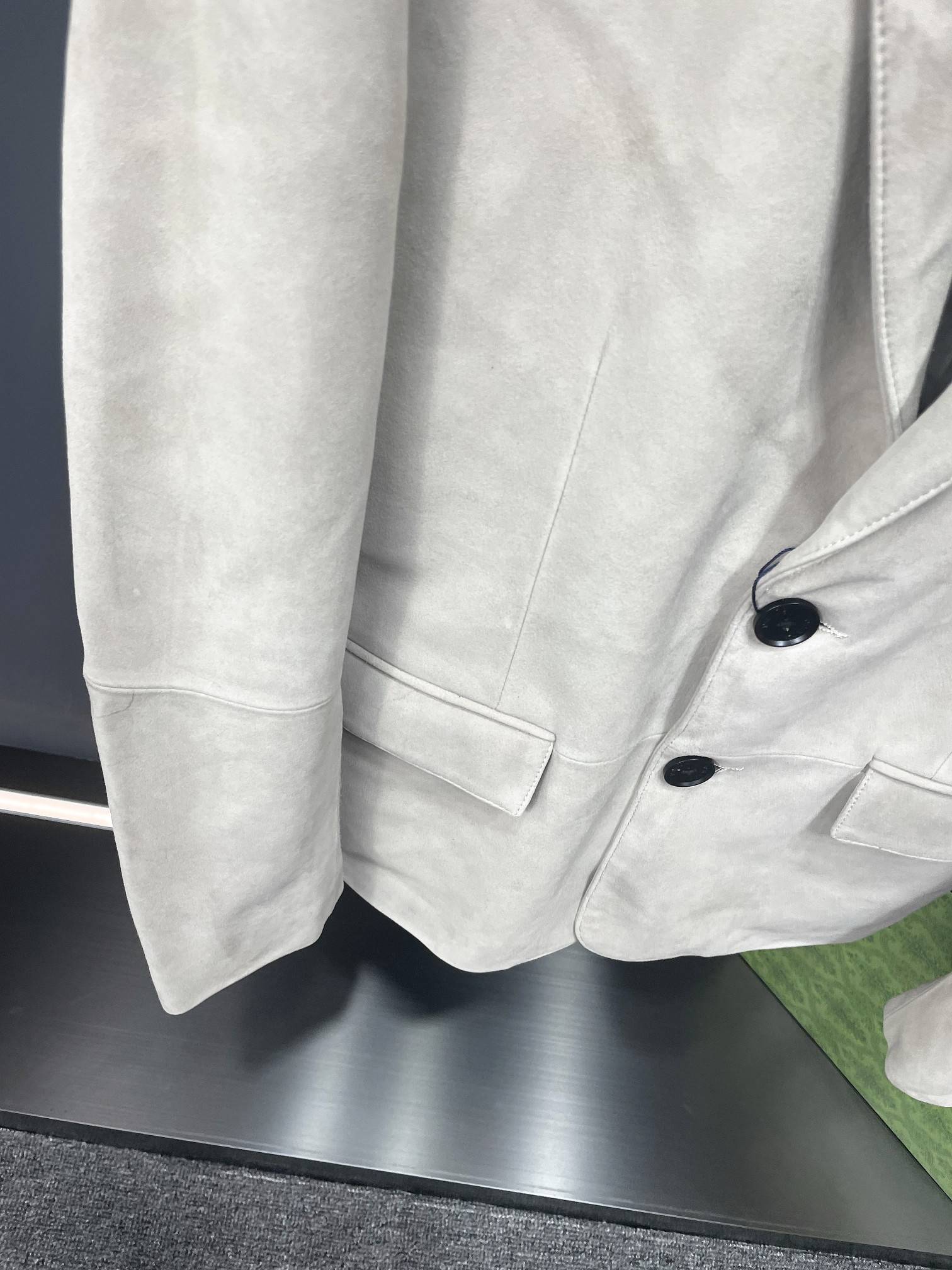 Pra*a deerskin blazer