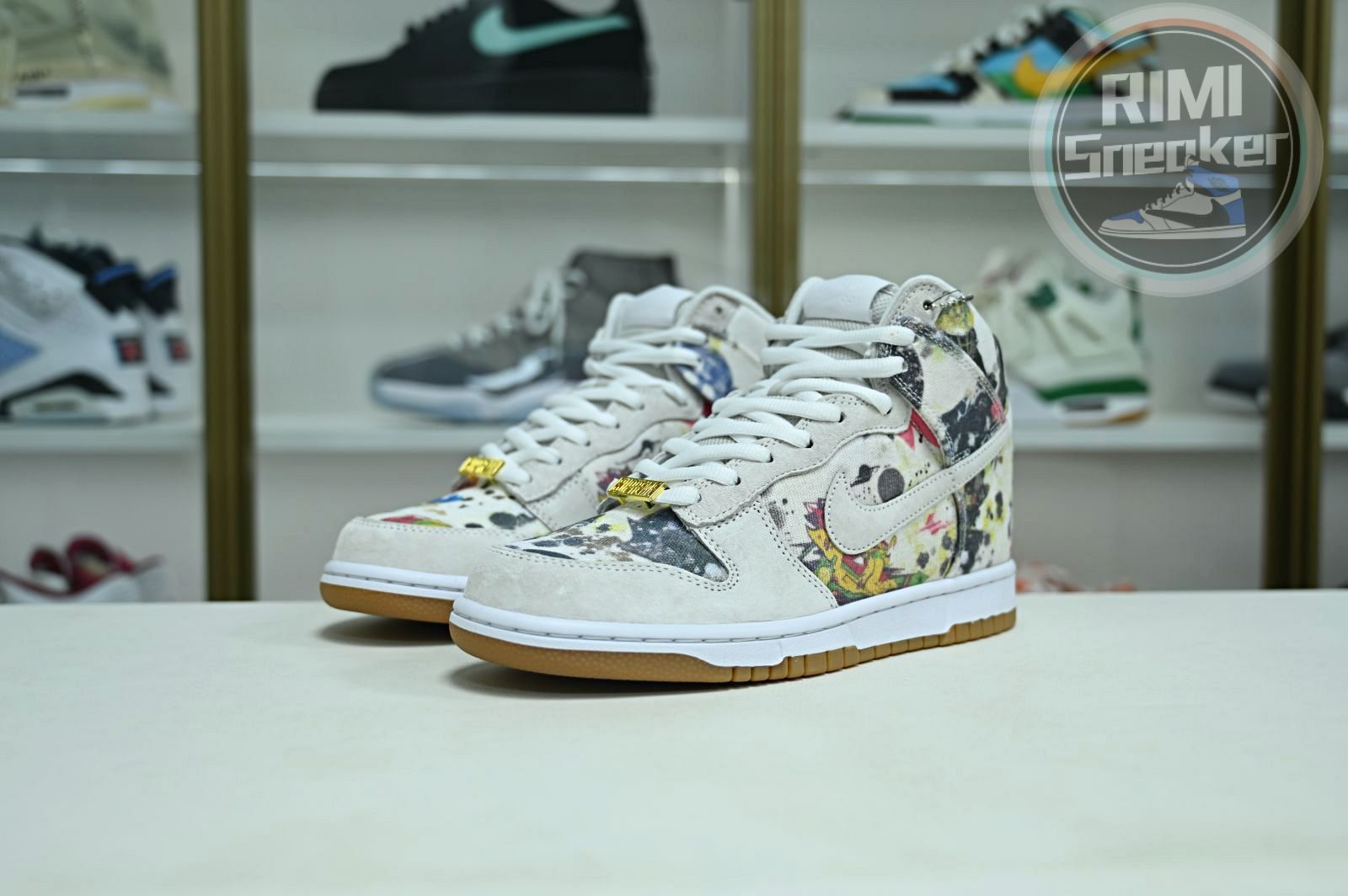 Svp*me x Nike Dunk SB High "Rammellzee"