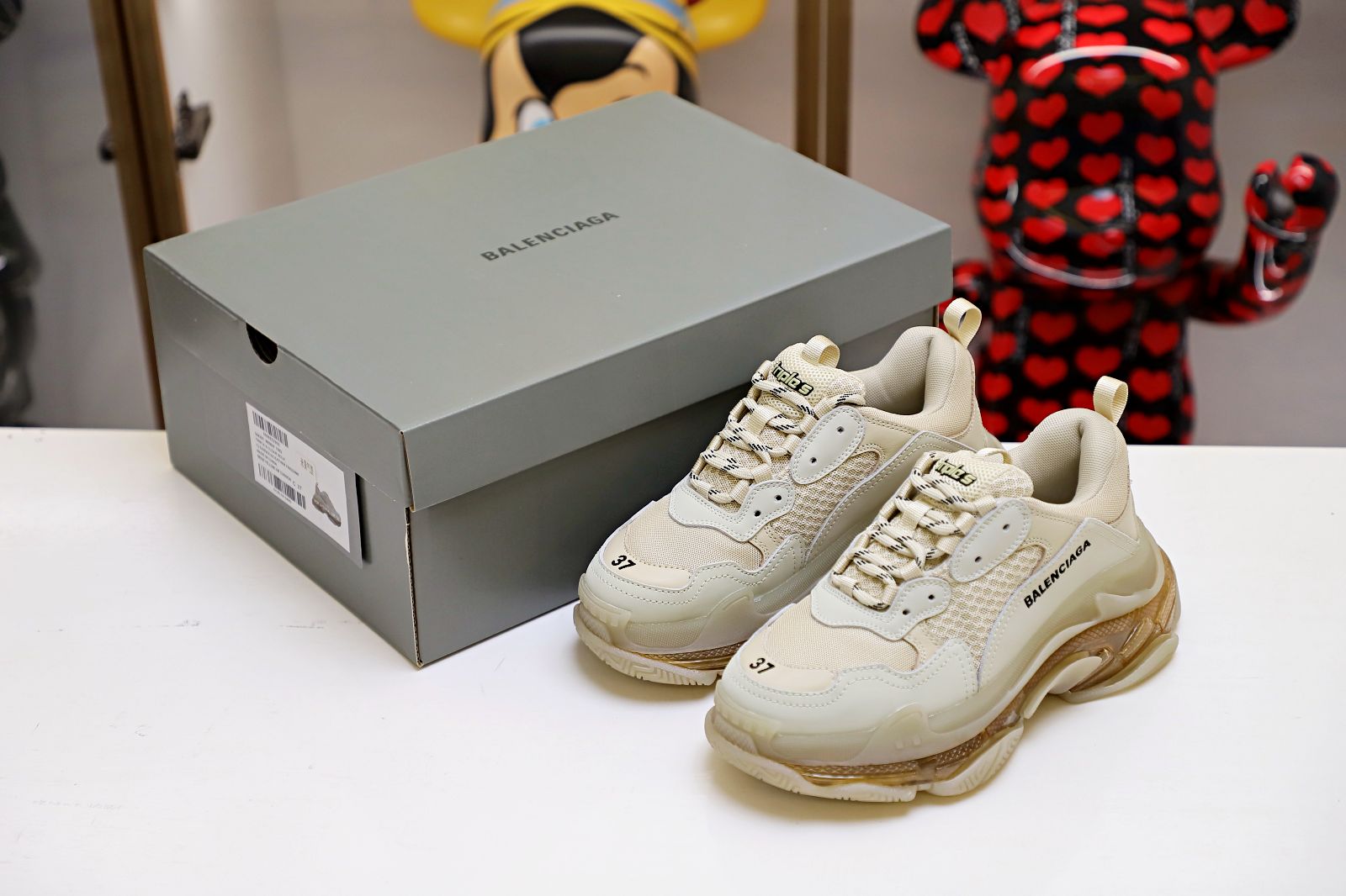 Ba1en*iaga Triple S Clear Sole