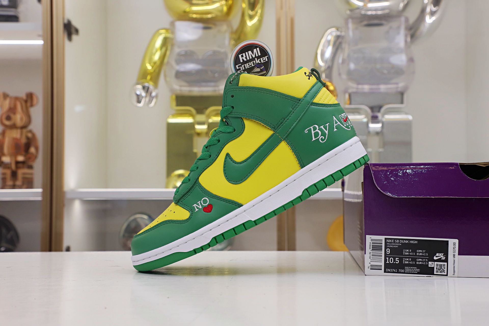 DUNK HIGH Svp*me BY ANY MEANS GREEN