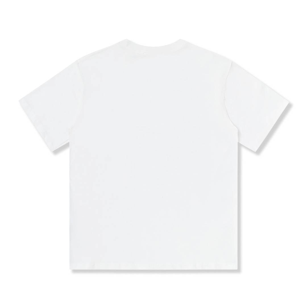 Ba1en*iaga 23Ss Drill Print Hound Design t-shirt