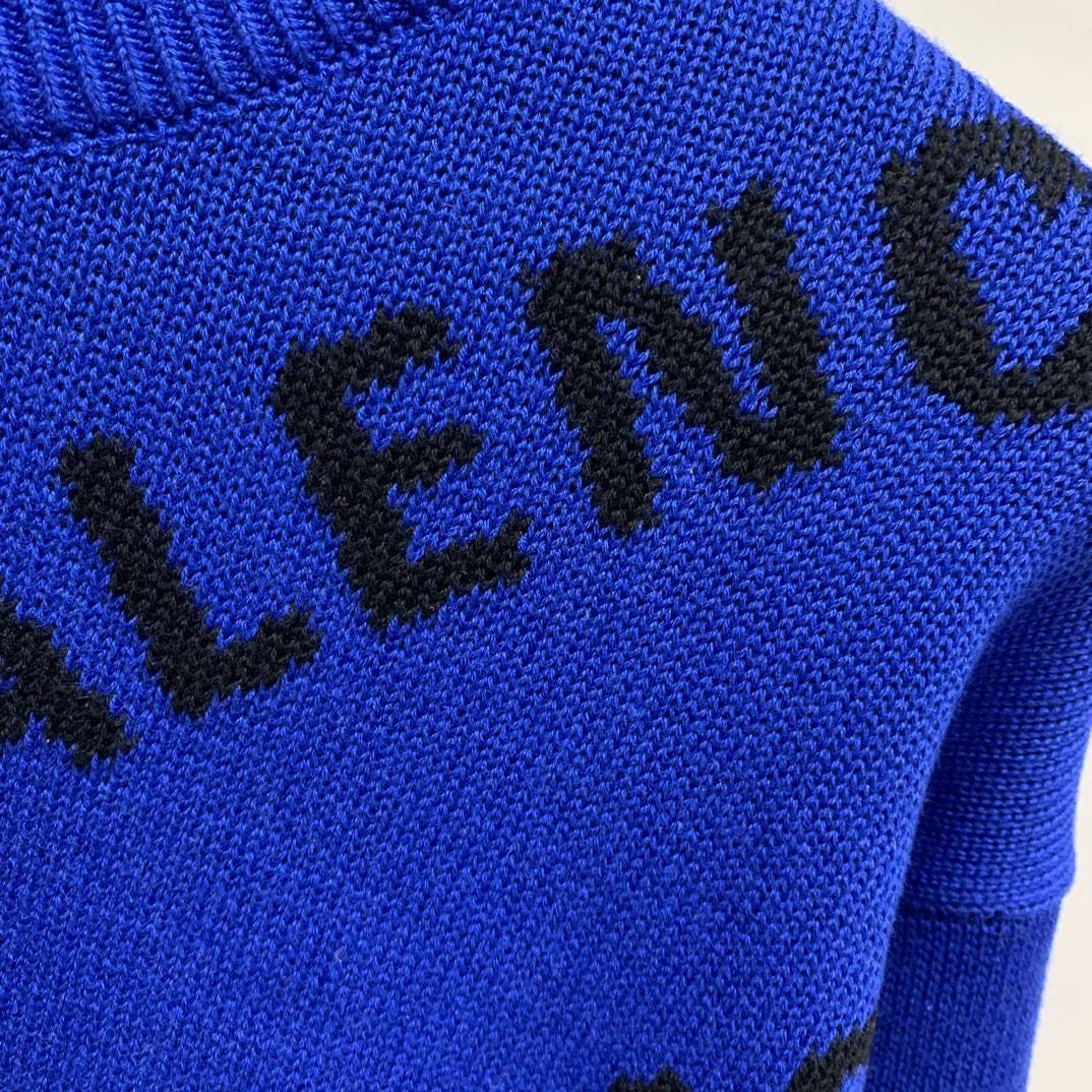 Ba1en*iaga letter sweater