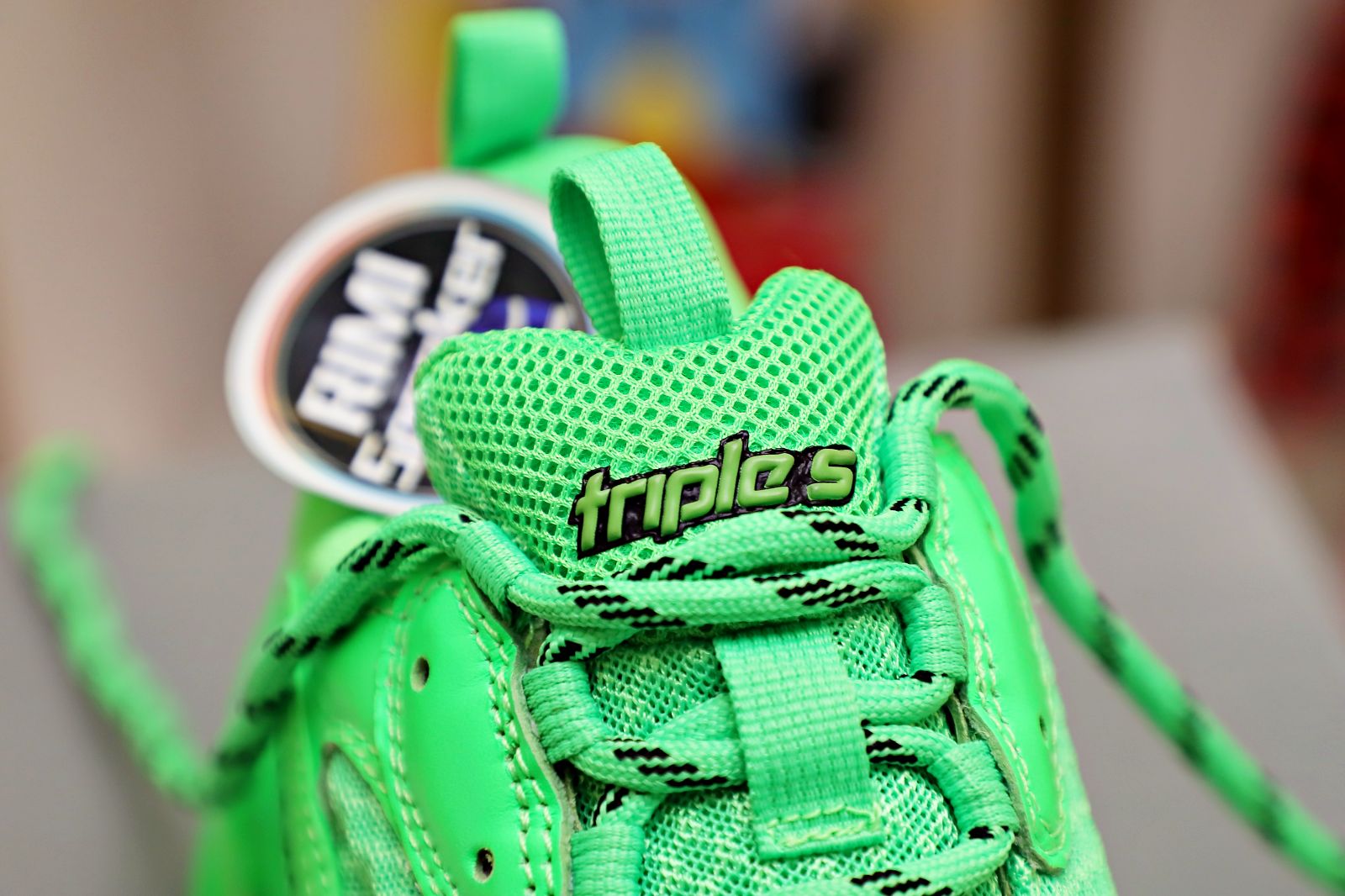 Ba1en*iaga Triple S Clear Sole green