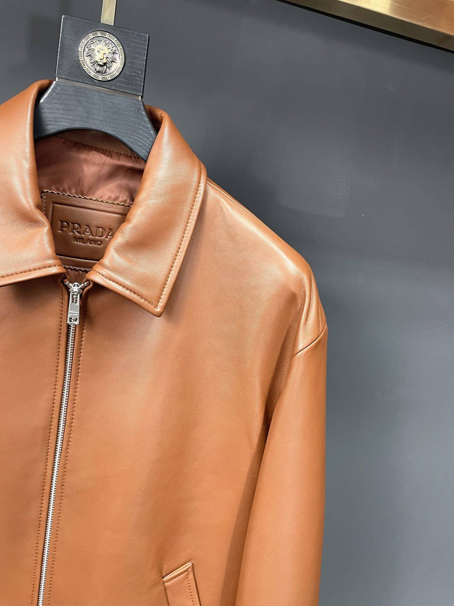 Pra*a Paris catwalk style leather jacket