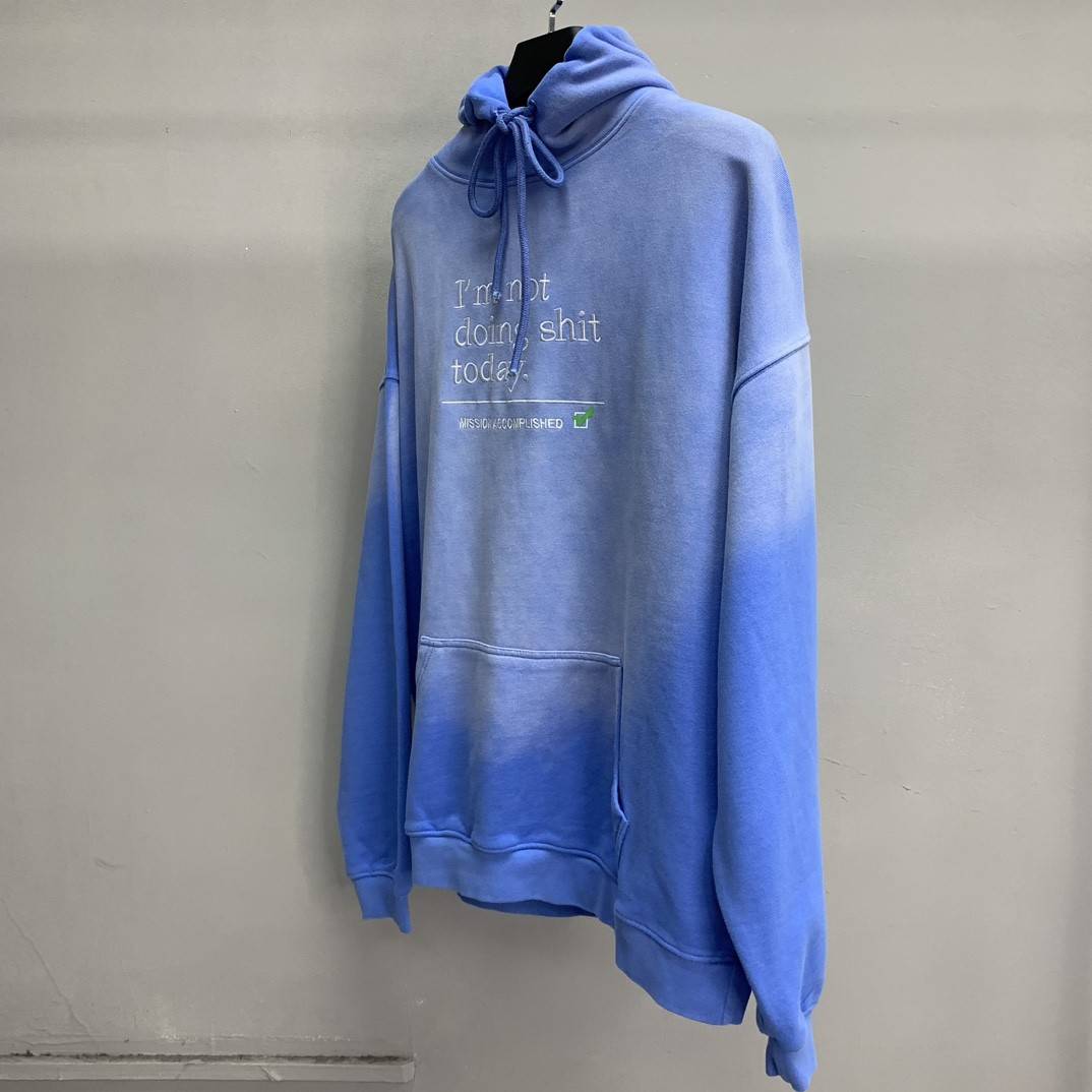 Ba1en*iaga lettered washed sweatshirt