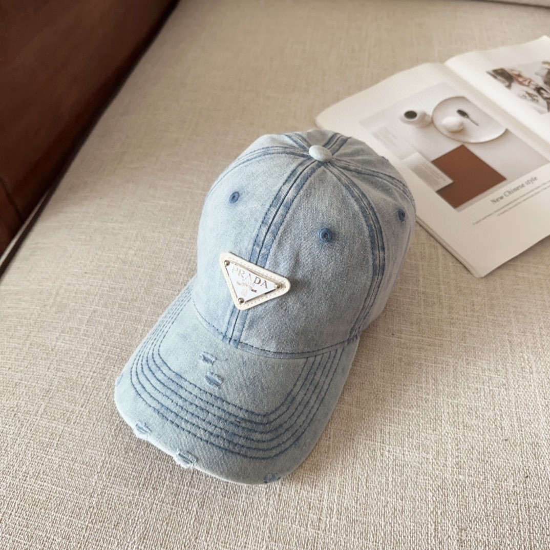 [#4813] Pra*a baseball cap peaked ca p hat
