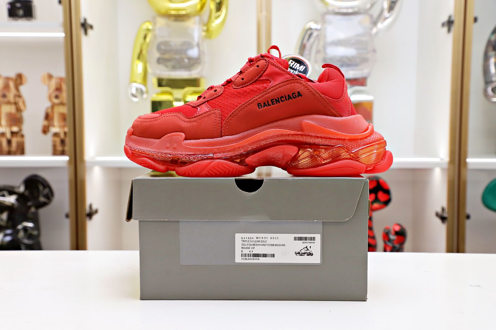Ba1en*iaga TRIPLE S RED