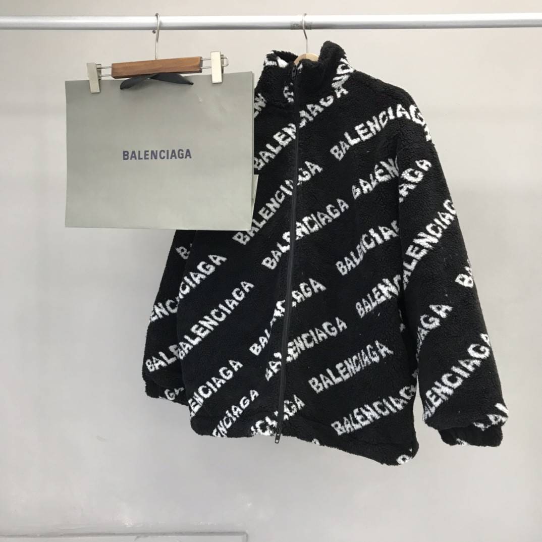 Ba1en*iaga lambskin jacket