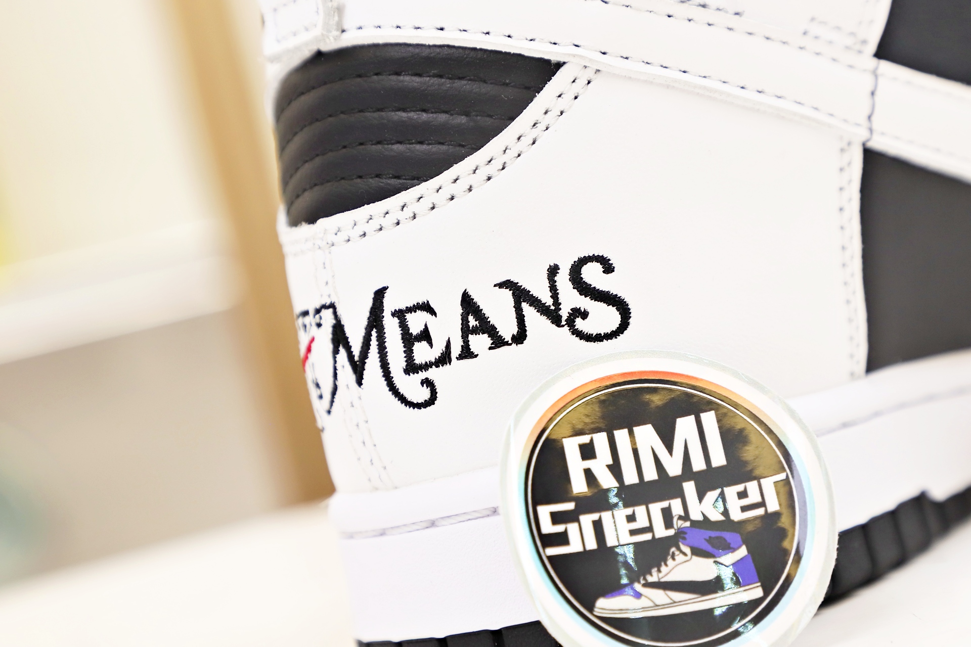 NIKE SB DUNK HIGH Svp*me BY ANY MEANS