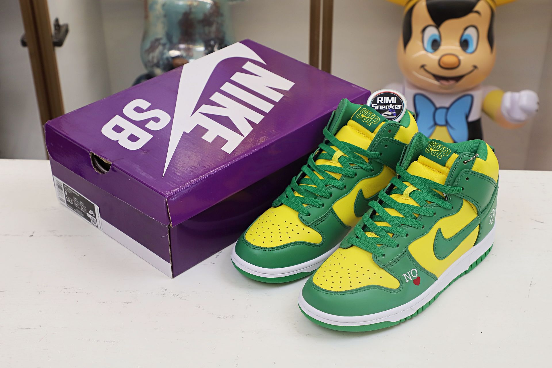 DUNK HIGH Svp*me BY ANY MEANS GREEN
